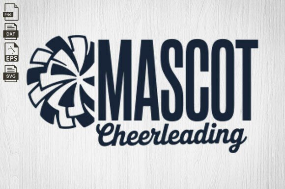 Cheer Team Template: Graphics for Crafts & Sales