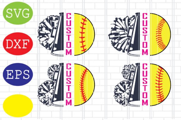 Custom Cheer Baseball Svg: Graphics and Crafts in Action