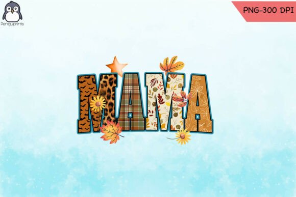 Halloween Mom Mama Leopard Graphics for Crafts