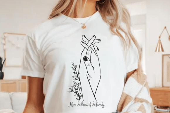 Mom Sunflower Graphics for Crafts & Branding
