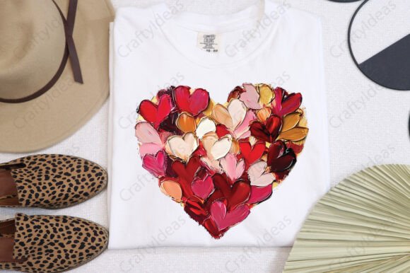 Paint Swatches Heart PNG: Crafts & Graphics Review