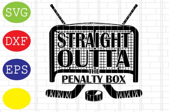 Straight Outta the Penalty Box: Bold Graphics for Crafts